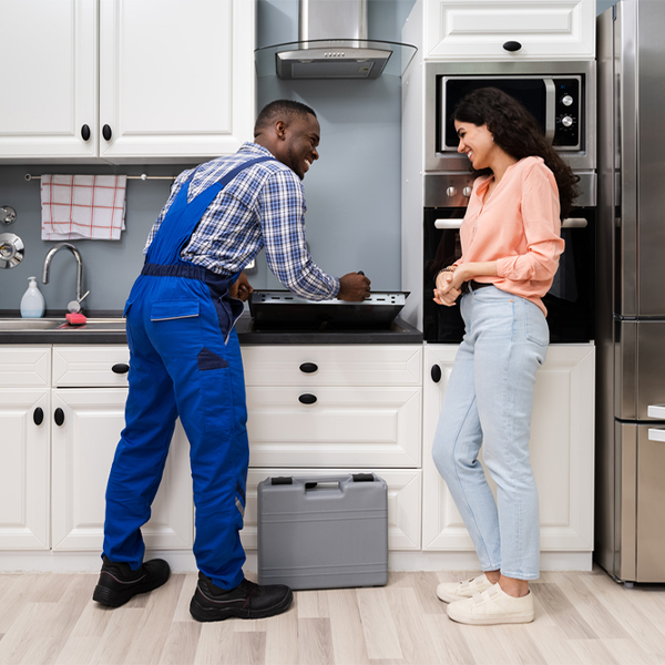 what kind of warranty do you offer on your cooktop repair services in Lauderdale County